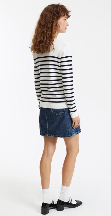Produktbild La Redoute Collections Matrosenpullover aus Bio-Baumwolle (L)