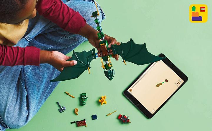 Image du produit LEGO Lloyds grüner Walddrache (71829, LEGO Ninjago)
