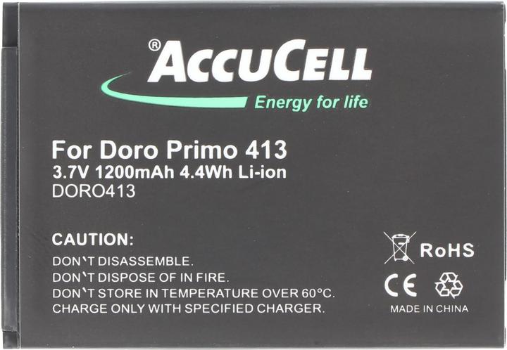 Immagine prodotto AccuCell Akku Doro Primo 413 Akku RCB413