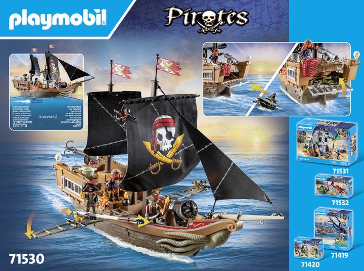 Actual product image Playmobil Large pirate ship (71530, Playmobil Pirates)