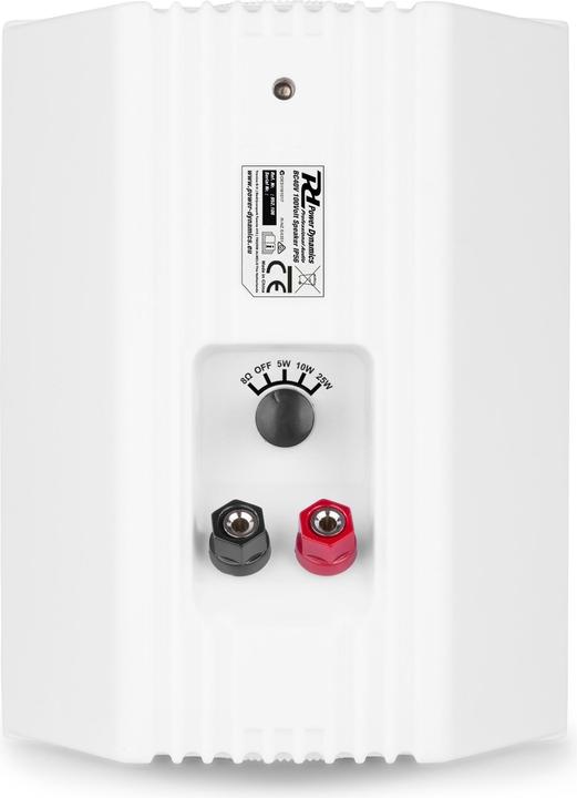 Image du produit Power Dynamics Haut-parleur d'installation BC40V Blanc (Passif, 1x 100 W)