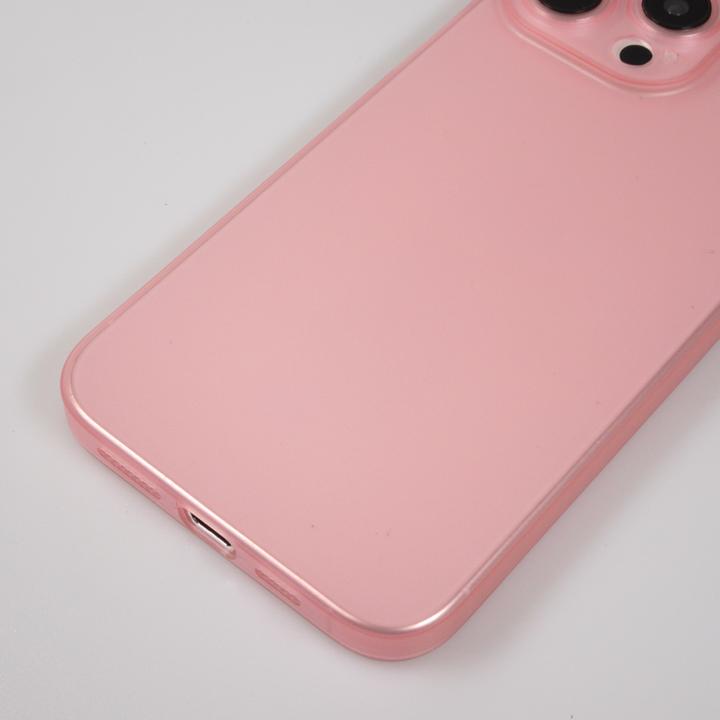 Actual product image PhoneLook Coque ultra fin semi-transparent mat (Apple iPhone 15 Pro Max)