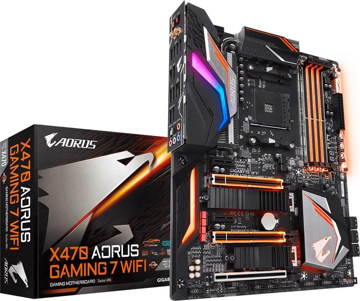 Image du produit Gigabyte X470 Aorus Gaming 7 (AM4, AMD X470, ATX)