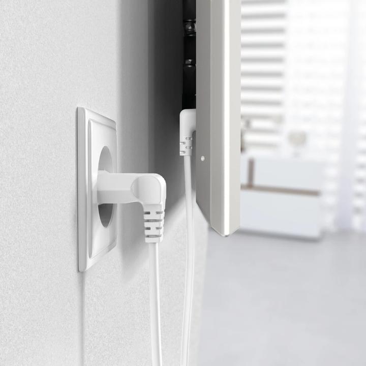 Produktbild Hama 00221102 Strom Netzkabel Weiss 5 m (5 m)