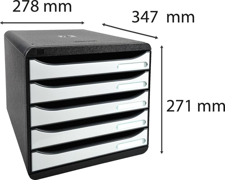 Image du produit Exacompta Boîtes empilables (A4+)