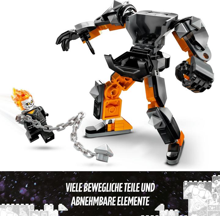 Actual product image LEGO 76245 Ghost Rider with Mech & Bike (76245, LEGO Marvel)