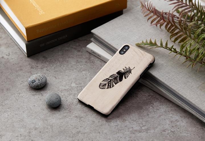Produktbild Man&Wood SmartPhone case iPhone X/XS indian black (Apple iPhone XS, Apple iPhone X)