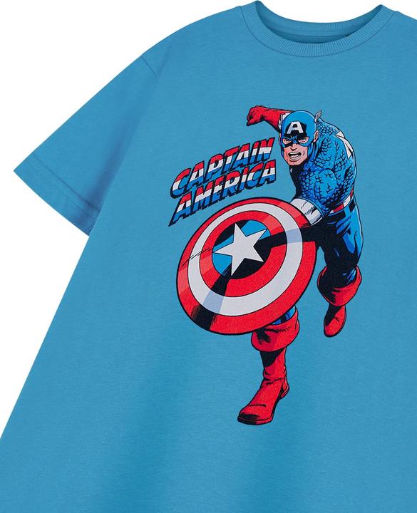 Produktbild Captain America TShirt kurzärmlig (140)