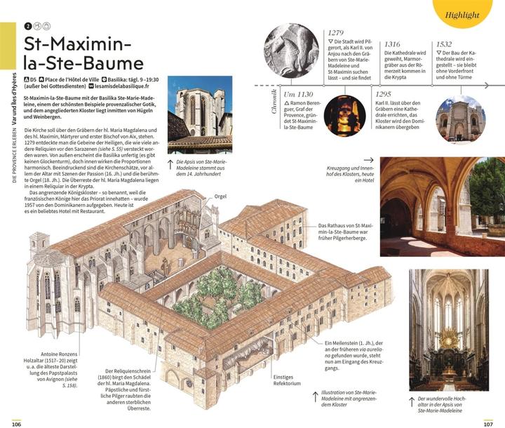 Produktbild Vis-à-Vis Reiseführer Provence & Côte d'Azur (Deutsch, DK Verlag Reise, 2023)