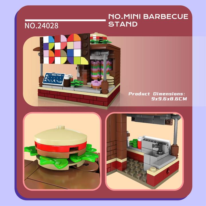 Produktbild Mould King BBQ Stand