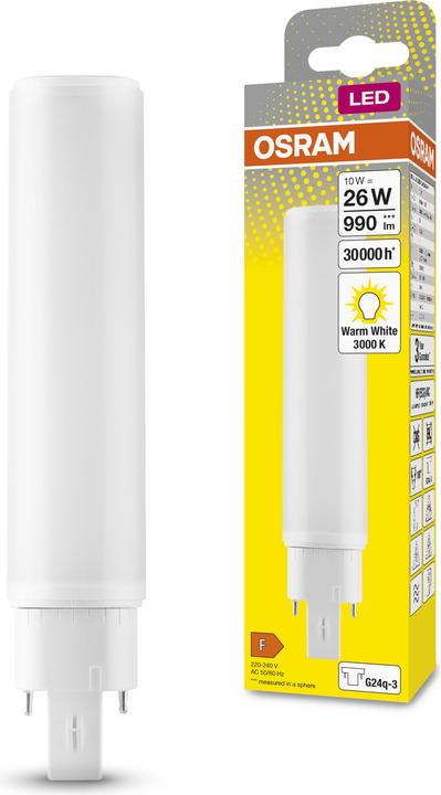 Actual product image Osram Dulux (G24q-3, 10 W, 990 lm, 10 x, F)