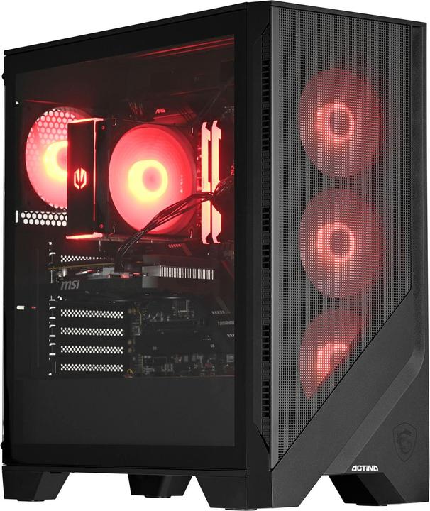 Immagine prodotto Actina 5901443406112 PC AMD Ryzen™ 7 7700 32 GB DDR5-SDRAM 1 TB SSD NVIDIA GeForce RTX 4060 Midi Tow (AMD Ryzen 7 7700, 32 GB, 1000 GB, GeForce RTX 4060)