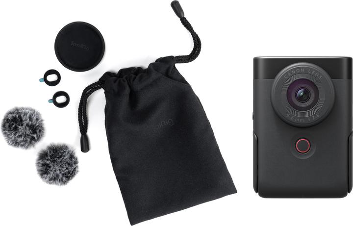 Productafbeelding Canon PowerShot V10 Starter Kit (black) (20.90 Mpx, 30p)