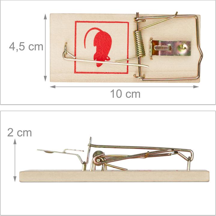 Actual product image Relaxdays 40x mousetrap