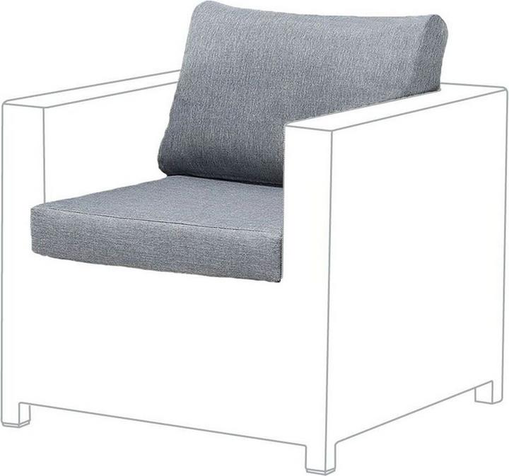 Produktbild Beliani Set Kissenbezüge für Lounge Set MILANO grau (50 x 50 cm)