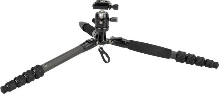 Actual product image Sirui Traveler 5CX with ball head B-00K (Carbon)