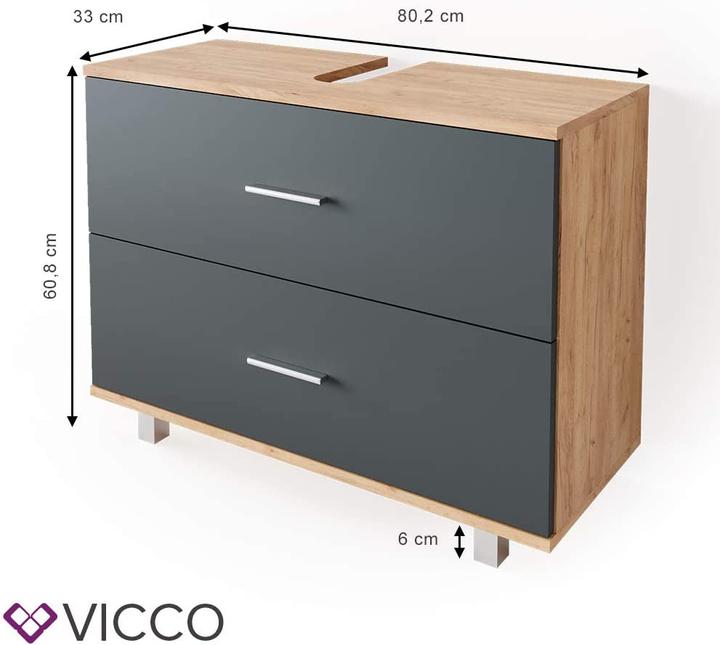 Produktbild Vicco Ilias (80 x 33 x 61 cm)
