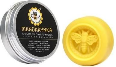 Produktbild Miodowa Mydlarnia Honigseifenfabrik Körperbalsam in Bar Mandarine 40g (Körperlotion)