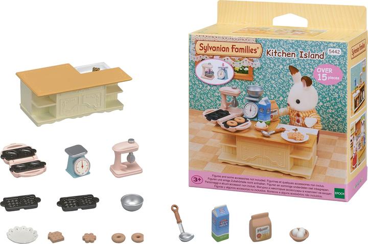 Image du produit Sylvanian Families L'île de la cuisine