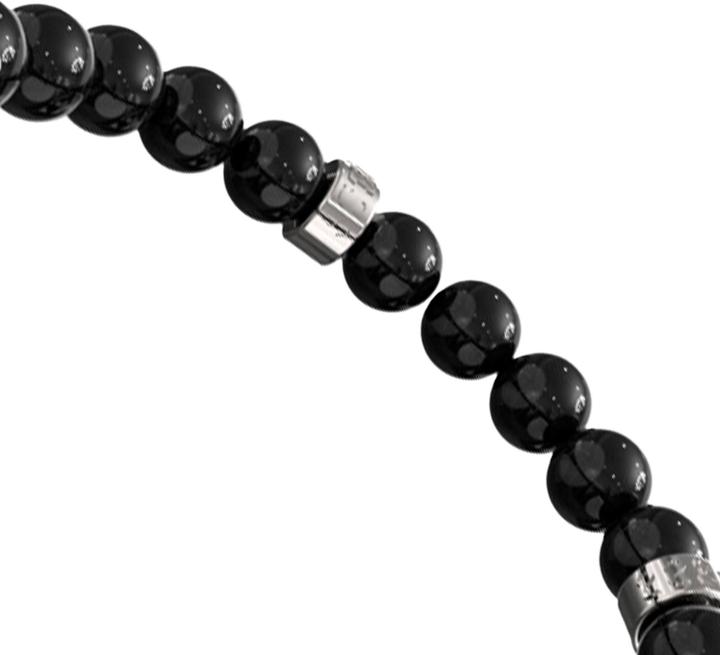 Image du produit Guess CARBON FIBER BEADS BRACELET bracelet (18.50 cm, Acier inoxydable)