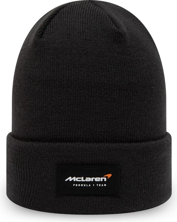 Actual product image New Era Wintermütze Cuff Beanie - Mclaren Racing Schwarz