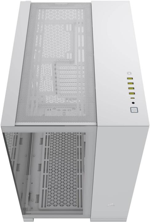 Actual product image Corsair Case iCUE 6500X RGB Midi TG white (mATX, Mini-ITX, ATX)