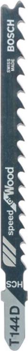 Produktbild Bosch Professional Zubehör Stichsägeblatt T 144 D Speed for Wood, 5er-Pack