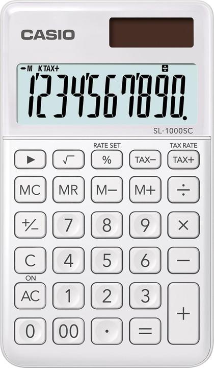Image du produit Casio Sl-1000sc (Cellules solaires, Piles)
