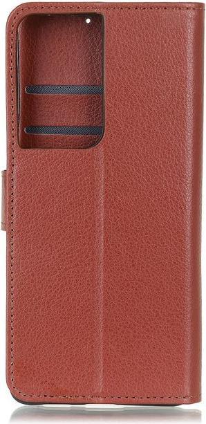 Actual product image MU Classic Litchi Leather Bookcover Series (Samsung Galaxy S21 Ultra)