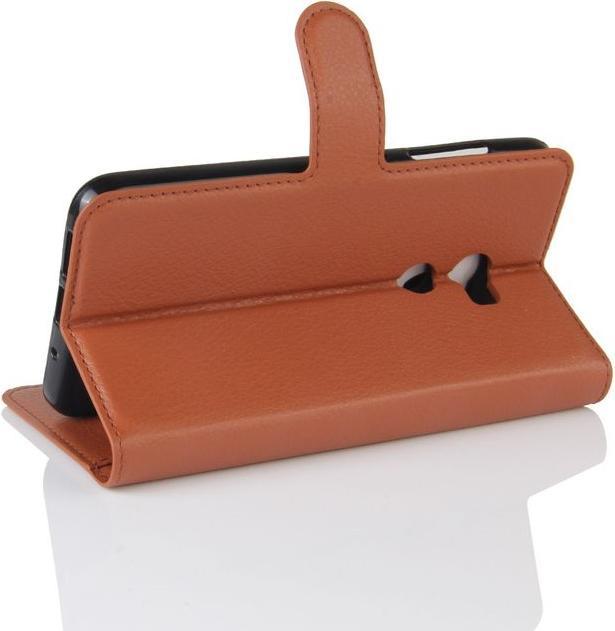 Actual product image MU Classic Litchi Leather Bookcover Series (HTC One X10)