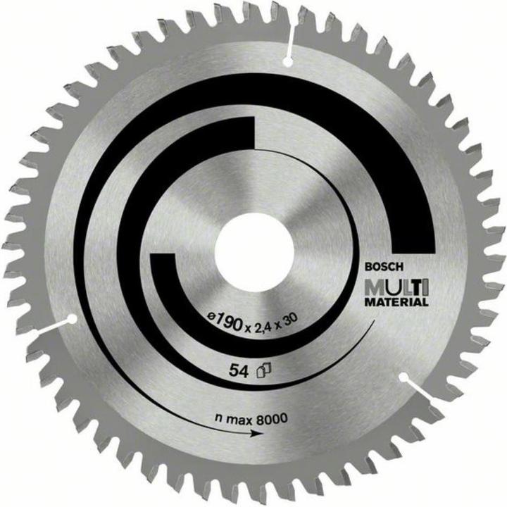 Produktbild Bosch Professional Zubehör PRO Multi Material Kreissägeblatt, 190 x 2,4 x 20 mm