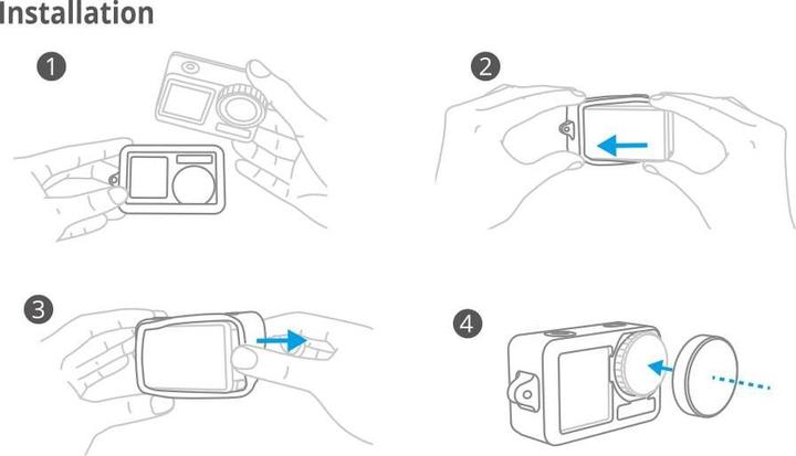 Immagine prodotto Pgytech OSMO Action Custodia in gomma siliconica (nero) (Osmo Azione 3)