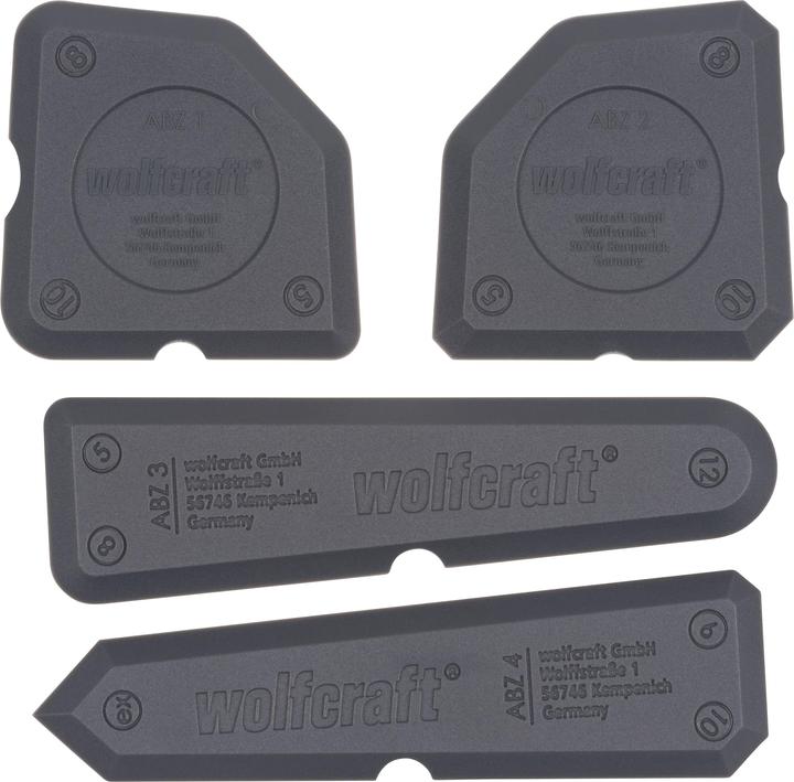 Actual product image wolfcraft wolfcraft 1 Silikonabzieher-Set 4 tlg. (21 cm)