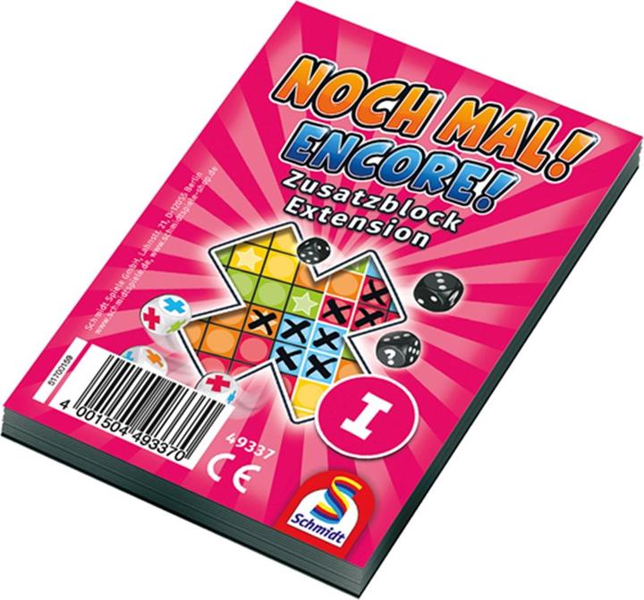 Actual product image Schmidt Spiele Additional block (German)