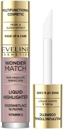 Actual product image Eveline Wonder Match Liquid Highlighter 01 4.5Ml (Highlighter)