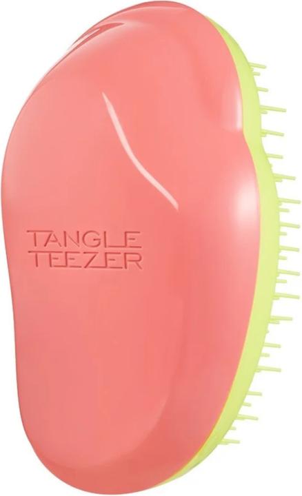 Image du produit Tangle Teezer Brosse à démêler originale en poils synthétiques Salmon Pink & Hyper Yellow