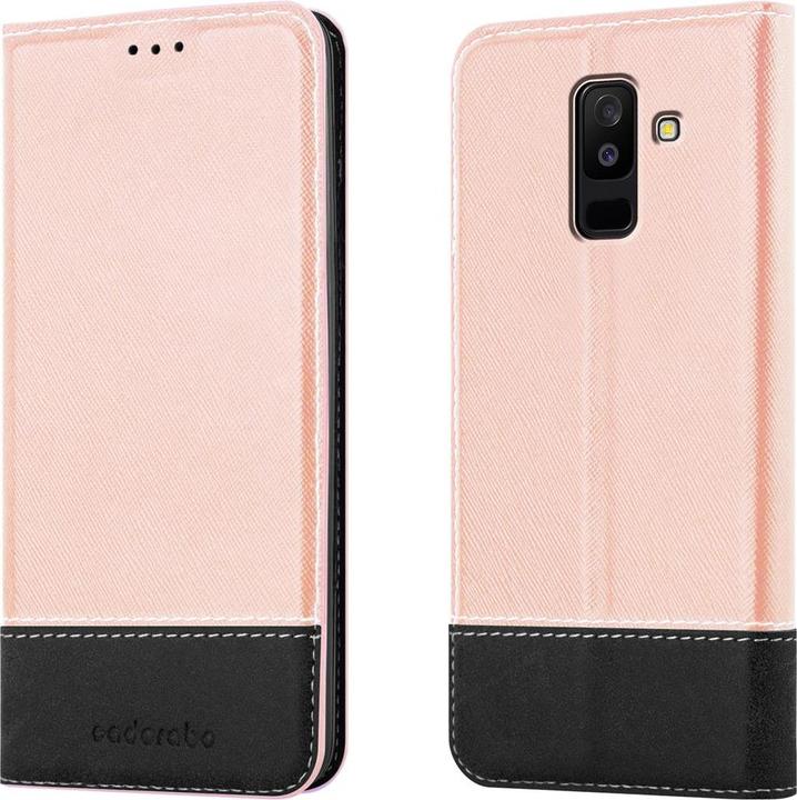 Productafbeelding Cadorabo X-Wallet hoes voor kunstleer pak (Samsung Galaxy A6+)