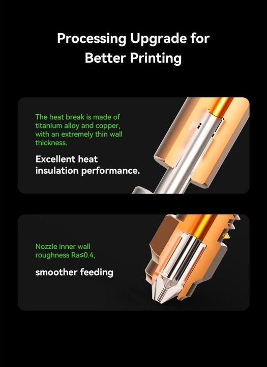 Produktbild Creality Heizelement Ender 3V3 KE Keramischer Heizblocksatz (Düse)