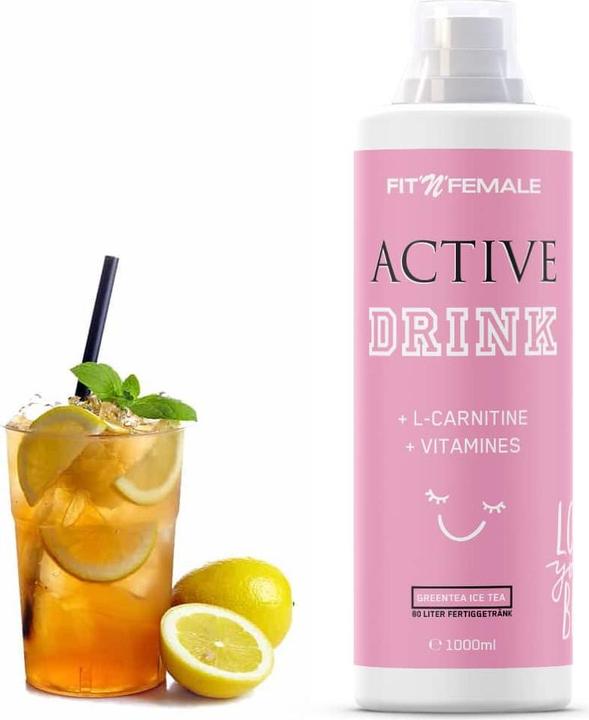 Produktbild FitnFemale Active Drink (Greentea, Lime)