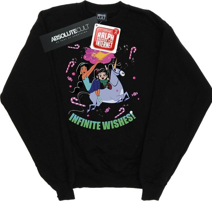 Produktbild Disney Wreck It Ralph Jasmine And Vanellope Sweatshirt Jungen (116)