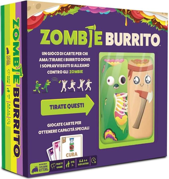 Produktbild Asmodée Zombie Burrito - Italian Ed.