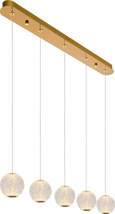 Actual product image Lucide CINTRA - Pendant luminaires - LED - 1x21W 2700K - Transparent 13499/21/60 (290 lm)