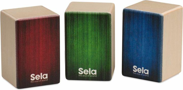 Image du produit Sela Mini Cajon Shaker Set