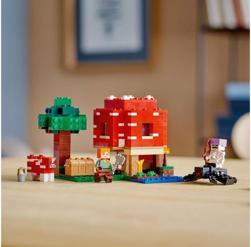 Produktbild LEGO Das Pilzhaus (21179, LEGO Minecraft)