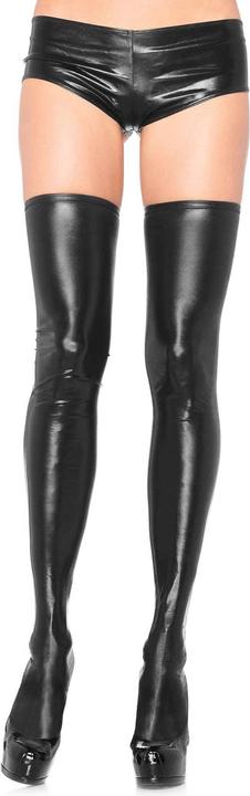 Leg Avenue Wet-Look Thigh Highs