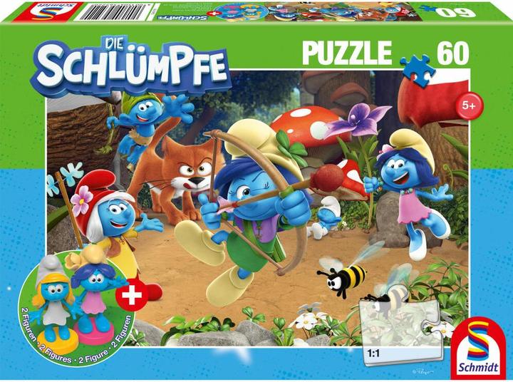 Produktbild Schmidt Spiele Azrael in Schlumpfhausen 60 Teile (60 Teile)