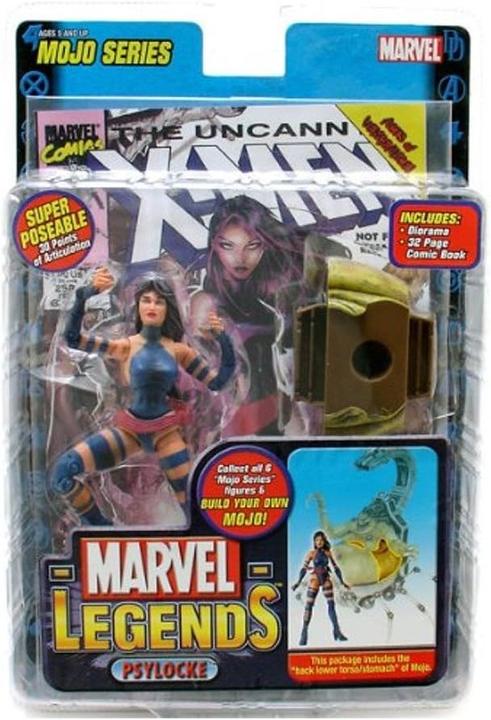 Actual product image ToyBiz Marvel Legends Series 14 Psylocke Action Figure