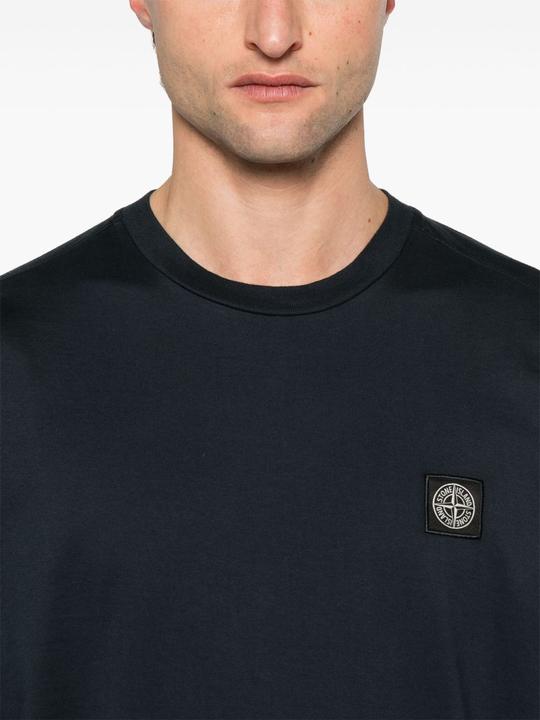 Actual product image Stone Island T-shirts And Polos Blue (S)