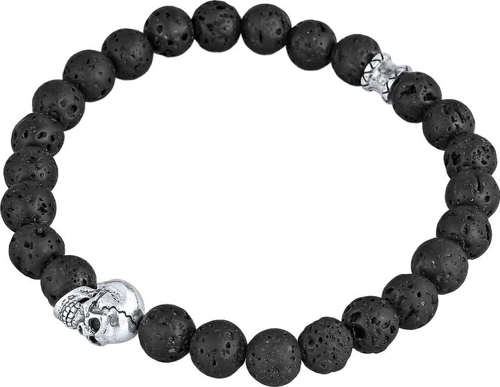 Actual product image Kuzzoi Pearl, Skull (21 cm, Lava, 925 sterling silver, Plastic)