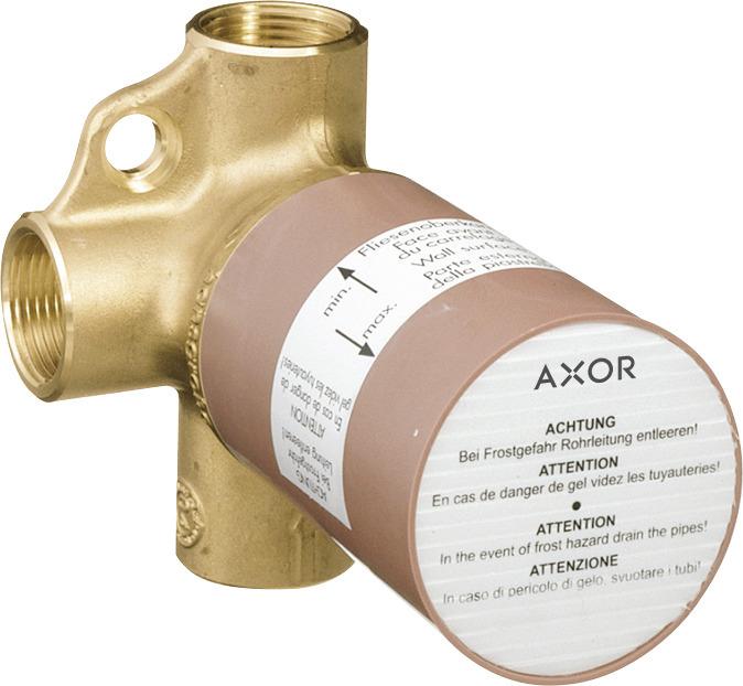 Produktbild Axor Grundkörper DN 20 f Trio Ab u Umstellven Unterputz